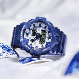 ontres Company 香港註冊公司 (33年老店) 卡西歐 CASIO G-Shock 藍白色 GA-700BWP-2...