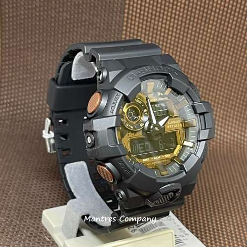 Montres Company 香港註冊公司 (33年老店) 卡西歐 CASIO G-Shock 防震 黑玫瑰金色 ...