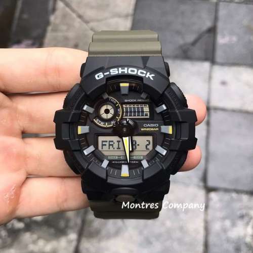 Montres Company 香港註冊公司(33年老店) 卡西歐 CASIO G-SHOCK GA-710TU-1A3 防震...