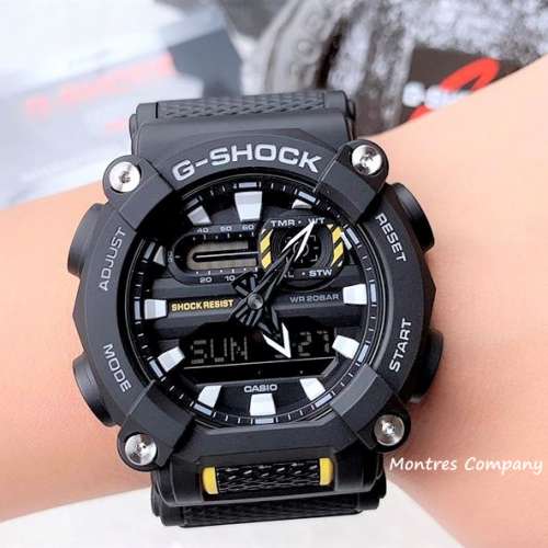 Montres Company 香港註冊公司 (33年老店) 卡西歐 CASIO G-Shock 七年電池壽命 黑...