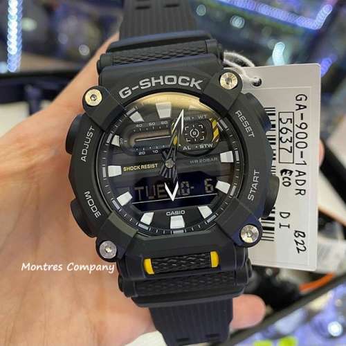 Montres Company 香港註冊公司 (33年老店) 卡西歐 CASIO G-Shock 七年電池壽命 黑...