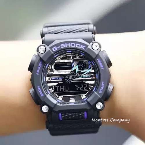 Montres Company 香港註冊公司(33年老店) 卡西歐 CASIO G-Shock 七年電池壽命 黑紫...
