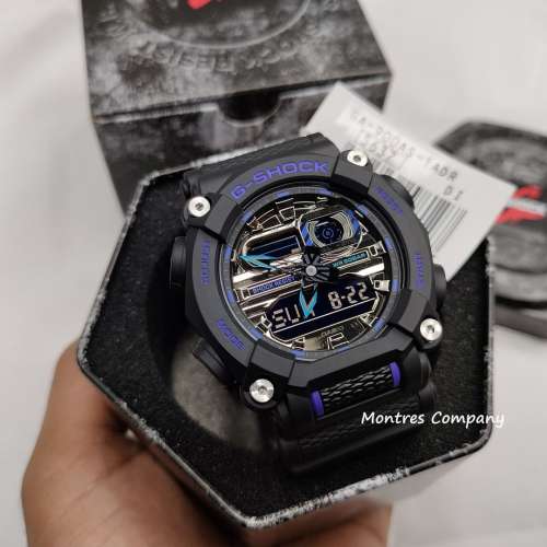 Montres Company 香港註冊公司(33年老店) 卡西歐 CASIO G-Shock 七年電池壽命 黑紫...