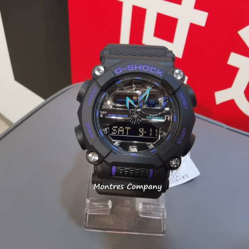 Montres Company 香港註冊公司(33年老店) 卡西歐 CASIO G-Shock 七年電池壽命 黑紫...