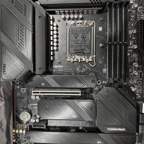 MSI MAG Z790 TOMAHAWK WIFI DDR5主機板 / 送雙塔CPU 散熱器