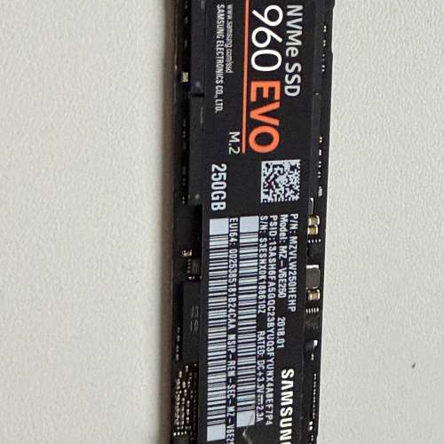 Samsung 960 EVO 250GB M.2