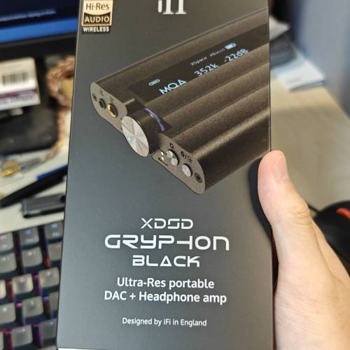 iFi iDSD Gryphon Black 便攜式解碼耳擴