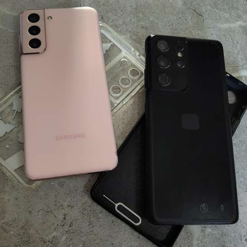 Samsung Galaxy S21 Ultra 5G and S21