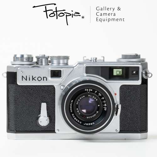 || Nippon Kogaku Nikon SP - Original / Silver with W-Nikkor.C 35mm F2.5 ||