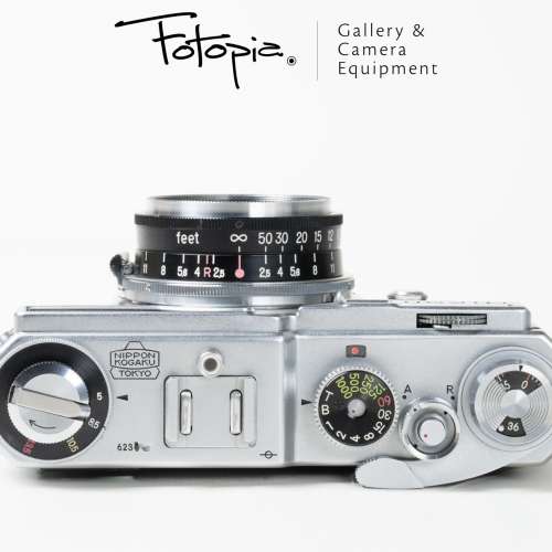 || Nippon Kogaku Nikon SP - Original / Silver with W-Nikkor.C 35mm F2.5 ||