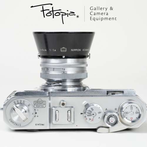|| Nippon Kogaku Nikon S2 - Silver with Nikkor-S.C 50mm F1.4 - Silver ||