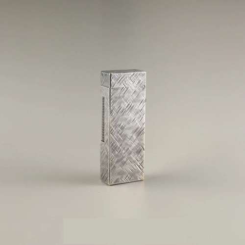【Dunhill】Silver-plated Florentine Rollagas Lighter (Vintage) 登喜路經典鍍銀...