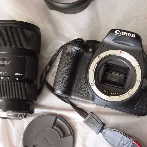 CANON EOS  600D + SIGMA 18:35mm 1:18 ART 鏡 (內文描述缺點)
