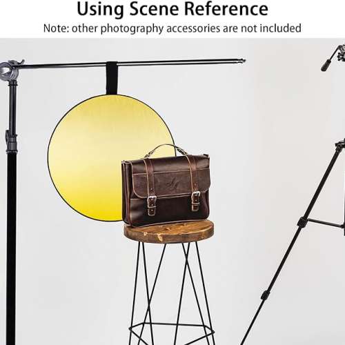 Selens 30cm Light Reflector 2 in 1 Silver Gold 圓形金銀色反光板
