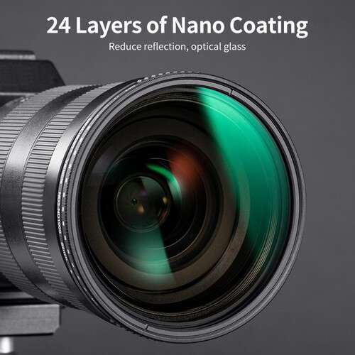 K&F Concept Pro Variable ND3-ND1000 Filter 可調減光濾鏡 (49mm-82mm)