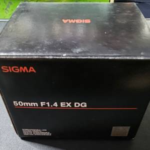 50mm F1.4 EX DG for Nikon
