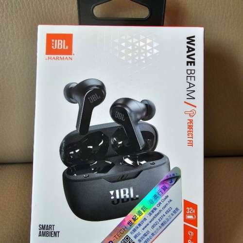 JBL WAVE BEAM 藍牙耳機 行貨 無線耳機 100% New 全新未開封