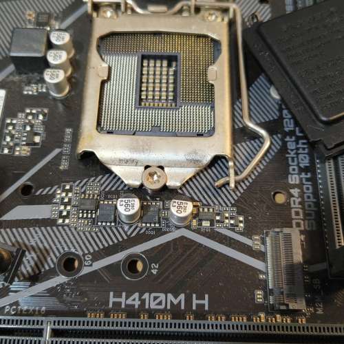 技嘉H410M H  Micro-ATX 主版 (正版Window11Pro) Socket 1200