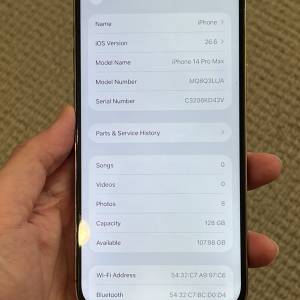 iPhone 14Pro Max 128GB 金色雙卡，不議價