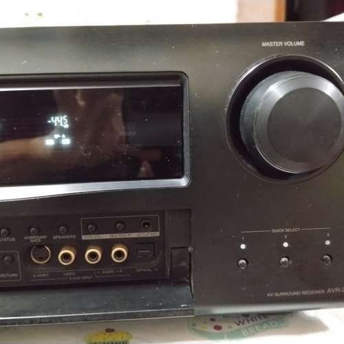 壞 天龍 Denon AVR 2809， 黑色，7成新，有花，可著機，冇聲出，無畫面，當零件賣。...