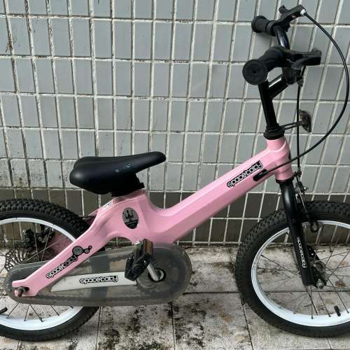 SPACEBABY 16寸 鎂合金 粉紅色兒童單車 平衡單車 HK$150.00