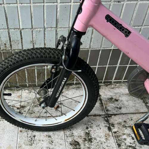 SPACEBABY 16寸 鎂合金 粉紅色兒童單車 平衡單車 HK$150.00
