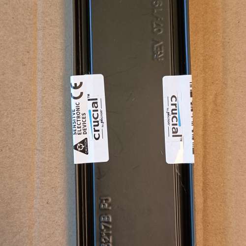 Crucial DDR4 2666mhz 16g 一條全新