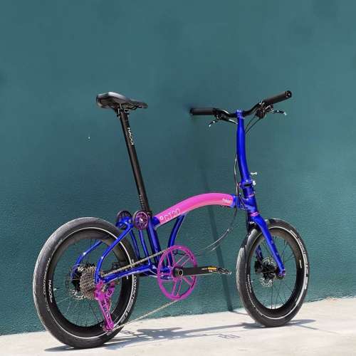 2026 最新顏色 FNHON 風行 風布 GT20 10速桶軸碟剎 20吋鋁合金折叠車 (三折叠 小布 ...