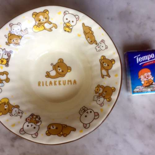 $50 鬆弛熊 - Rilakkuma 陶瓷大碗 (20cm) [絕版]