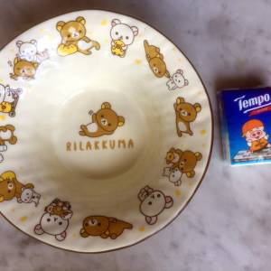 $50 鬆弛熊 - Rilakkuma 陶瓷大碗 (20cm) [絕版]