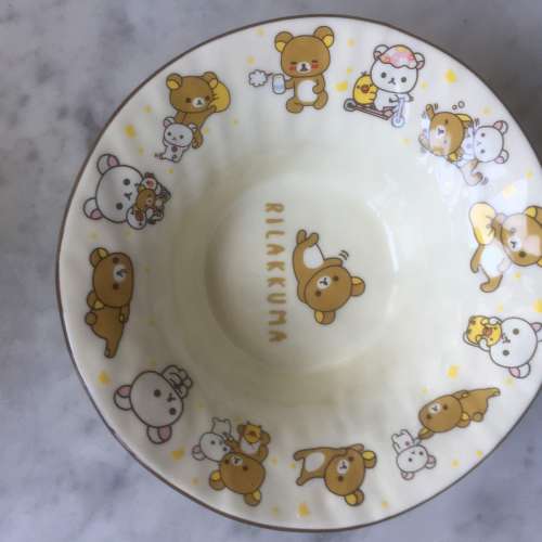 $50 鬆弛熊 - Rilakkuma 陶瓷大碗 (20cm) [絕版]