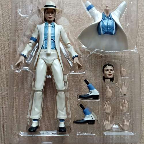 SHF Michael Jackson 米高 積遜 傑克森 smooth criminal inart hot toys black rx