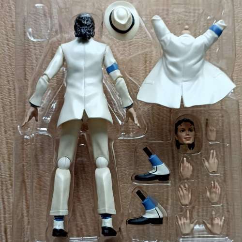 SHF Michael Jackson 米高 積遜 傑克森 smooth criminal inart hot toys black rx