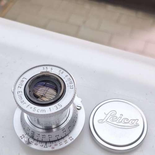 LEITZ ELMAR 5CM F3.5 LTM RED SCALE