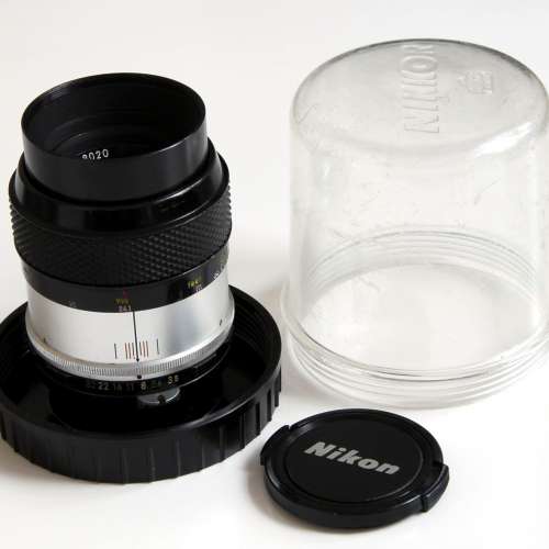 Nikon 55mm f3.5 Micro-NIKKOR-P.Auto non-AI mount 手動定焦微距鏡鏡