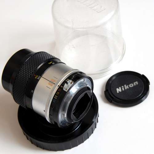 Nikon 55mm f3.5 Micro-NIKKOR-P.Auto non-AI mount 手動定焦微距鏡鏡
