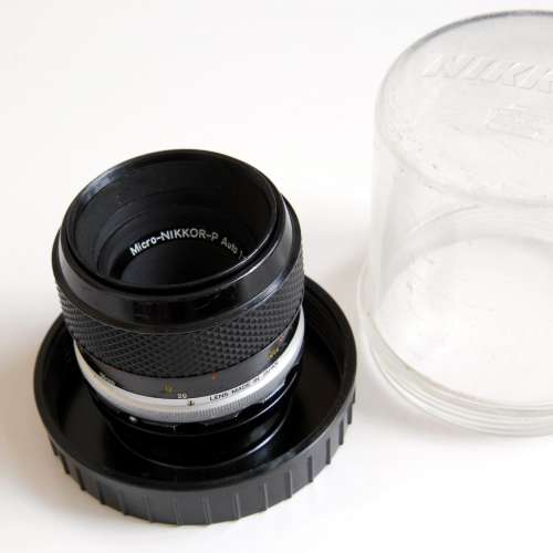 Nikon 55mm f3.5 Micro-NIKKOR-P.Auto non-AI mount 手動定焦微距鏡鏡