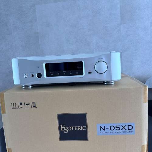 Esoteric N-05XD + G-05 + Exact Express flame 50 ohm 1m BNC cable 全套