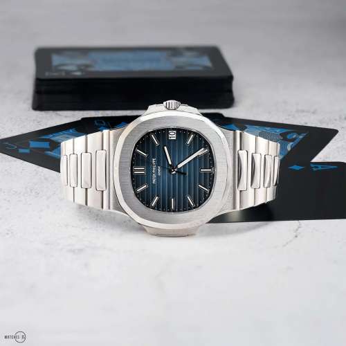 Patek Philippe Nautilus Stainless Steel/ Black-Blue Dial (5711/1A-010)