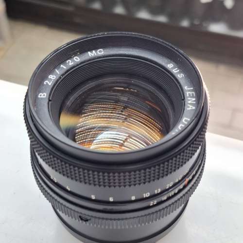 AUS JENA DDR SONNAR 180MM F2.8 MC P6 MOUNT   AUS JENA DDR BIOMETER 120MM F2.8 MC