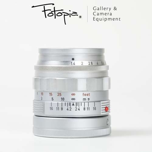 || Leica Summilux-M 50mm F1.4 - Silver / v2 / E43 with Japan slim cut UV ||