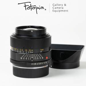 || Leica Summicron-R 35mm F2 - v1 / 3-CAM with lens hood ||