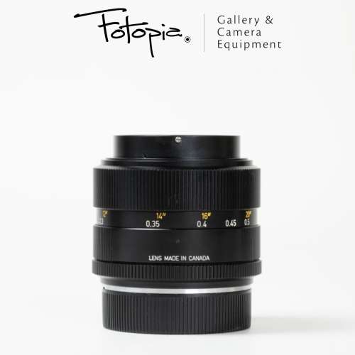 || Leica Summicron-R 35mm F2 - v1 / 3-CAM with lens hood ||