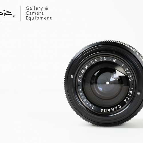 || Leica Summicron-R 35mm F2 - v1 / 3-CAM with lens hood ||