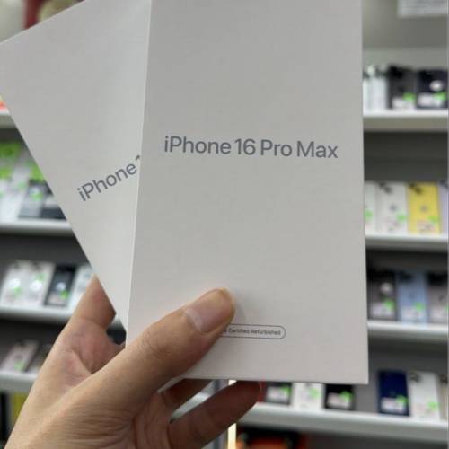 港版全新未開封官方翻新機 iPhone 16 ProMax 256gb /512 / 1tb 256/8150$ 512/8850...