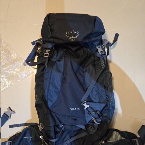 osprey volt 65L 藍色(有保養)#露營#露營背包#露營
