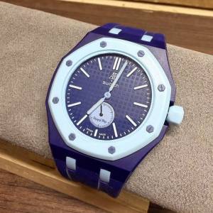 Swatch Royal Pop LAN BA 深藍色小秒針款 錶帶 一套