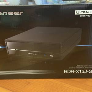 (不議價) 全新未開箱Pioneer BDR-X13J-S外置藍光燒錄機