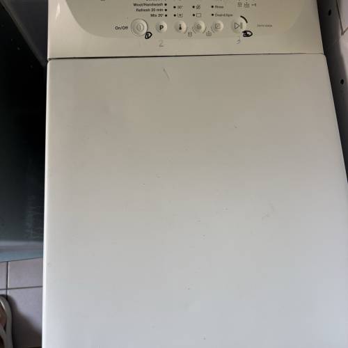 金章上揭式洗衣機