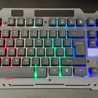 RGB 彩光 USB 鍵盤